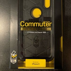 Otterbox heavy duty case - black iPhone X/XS